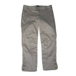 J.Crew Vintage Low-Rise Capri khakis Size 4